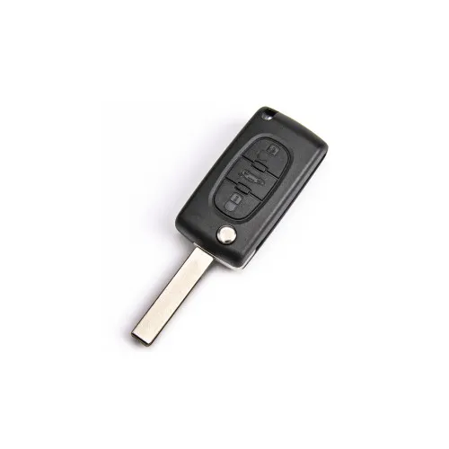 Carcasa telecomanda compatibila Peugeot cu lamela — imaginea 4