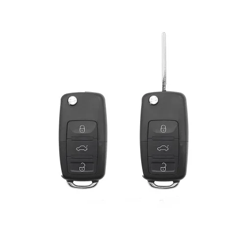 Carcasa telecomanda compatibila Volkswagen cu lamela — imaginea 4