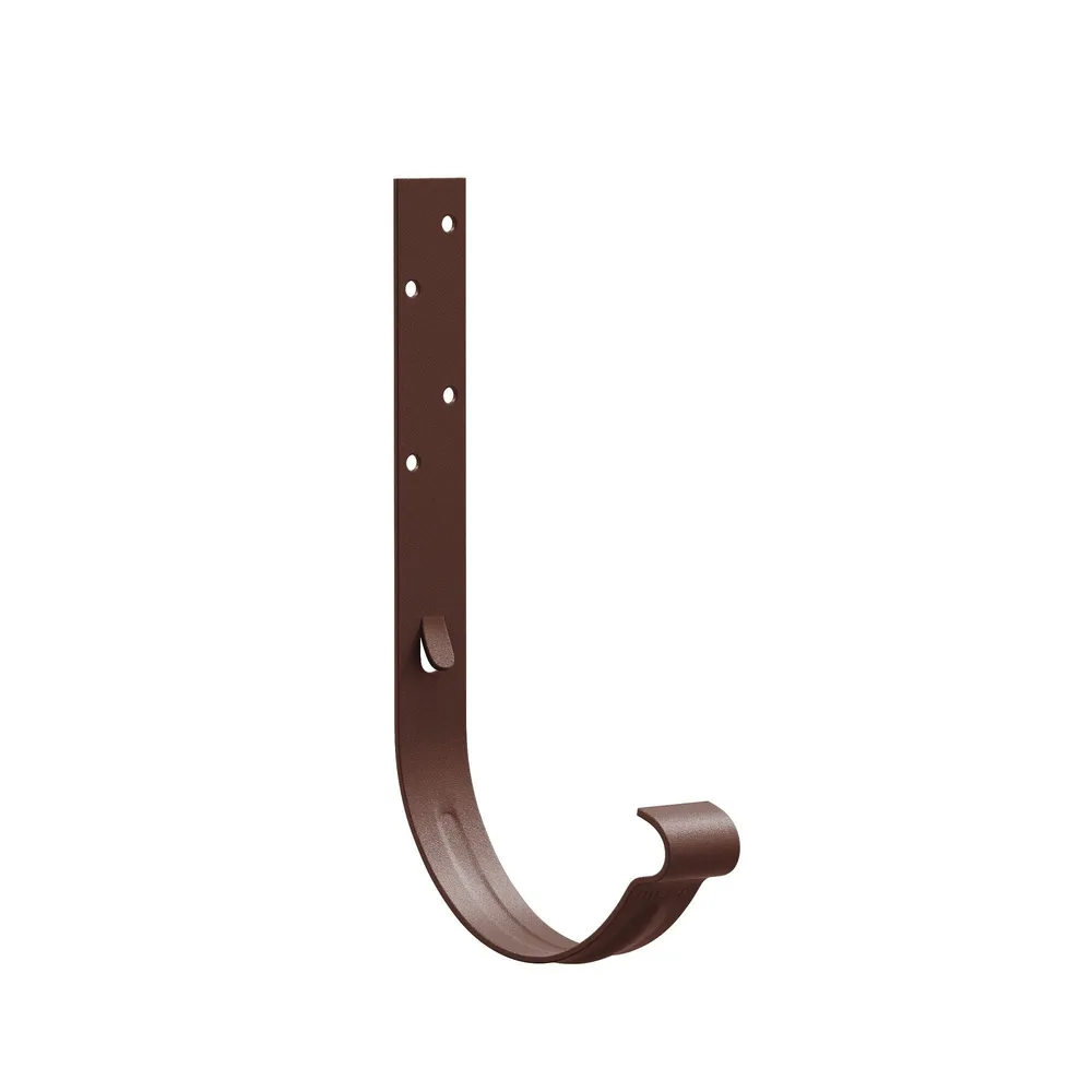 Carlig jgheab Bilka, maro ciocolatiu mat, 125 mm x 160 mm, metal
