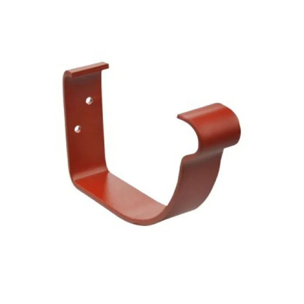Carlig jgheab, metal, 125 x 125 mm, rosu
