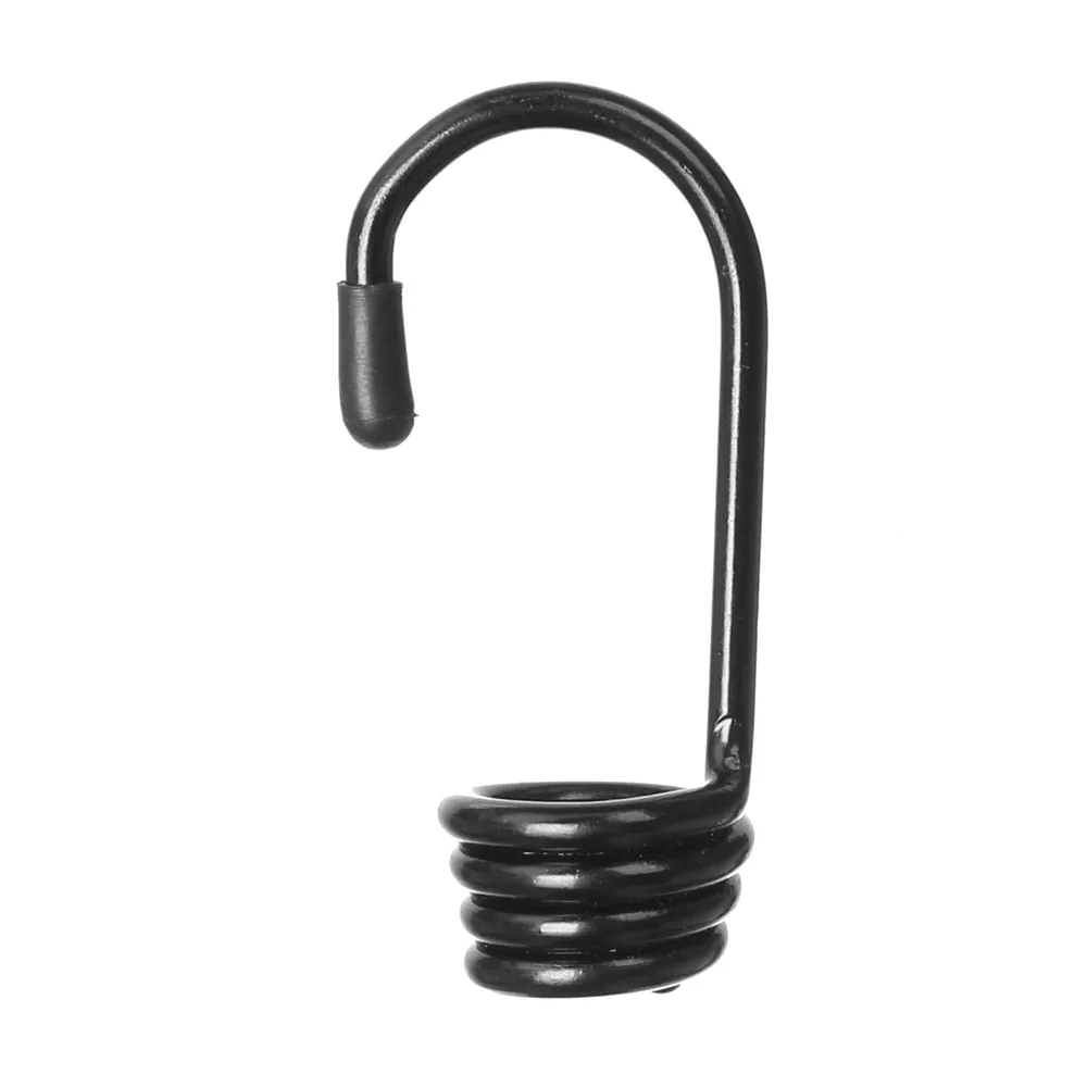 Carlig pentru coarda elastica, Standers, otel plastifiat, 6 mm