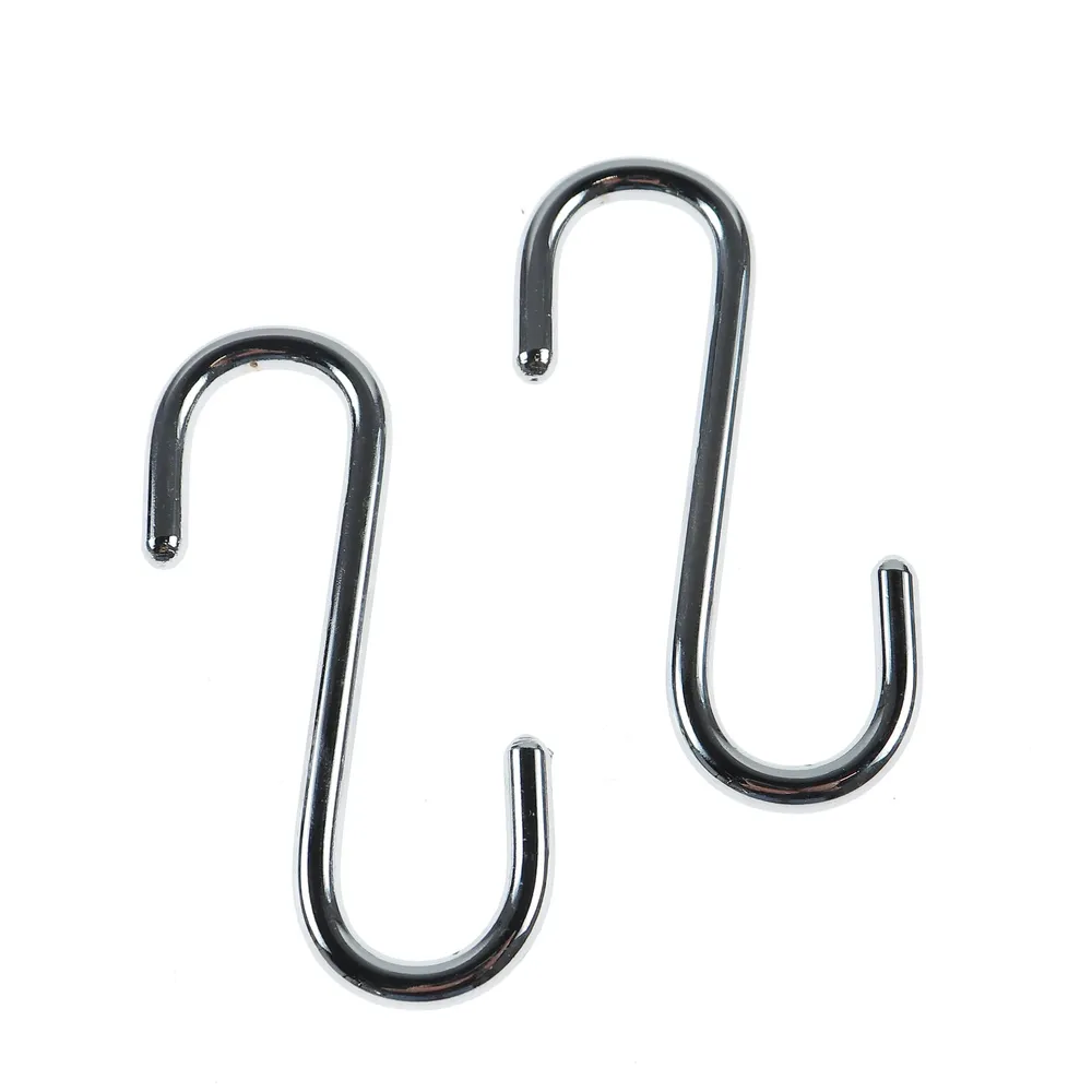 Carlige mici, pentru bucatarie, 4127, metal cromat, 2.5 x 2.5 x 6.5 cm, 2 buc