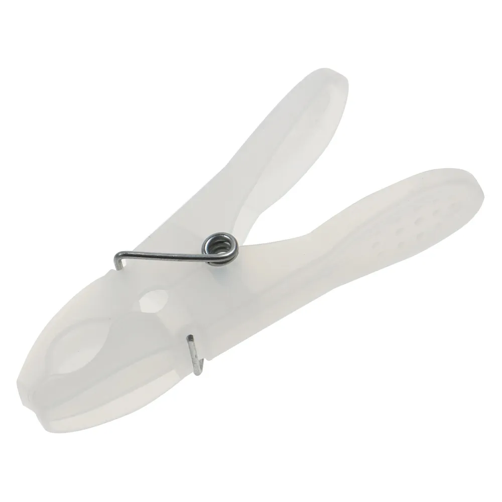 Carlige pentru rufe, diverse culori, plastic, 10 buc / set