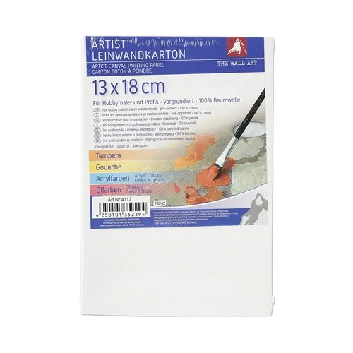Carton panzat pentru pictura The Wall 13x18 cm