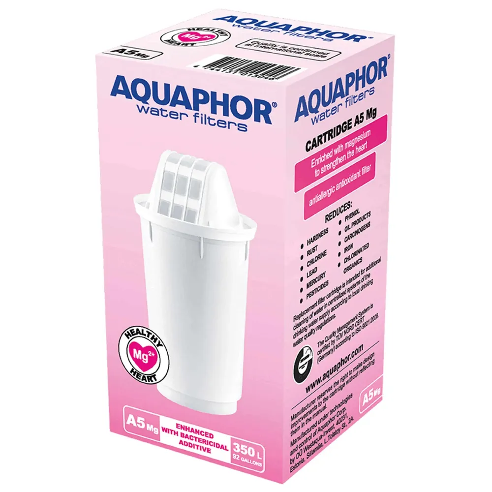 Cartus Aquaphor A5 Mg, pentru cana filtranta, 350 L