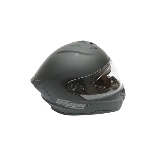 Casca moto integrala neagra viziera transparenta marimea L Grit — imaginea 5