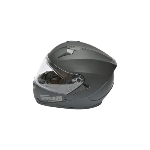 Casca moto integrala negru mat cu viziera transparenta si ochelari de soare, marimea XL Arcane II — imaginea 4