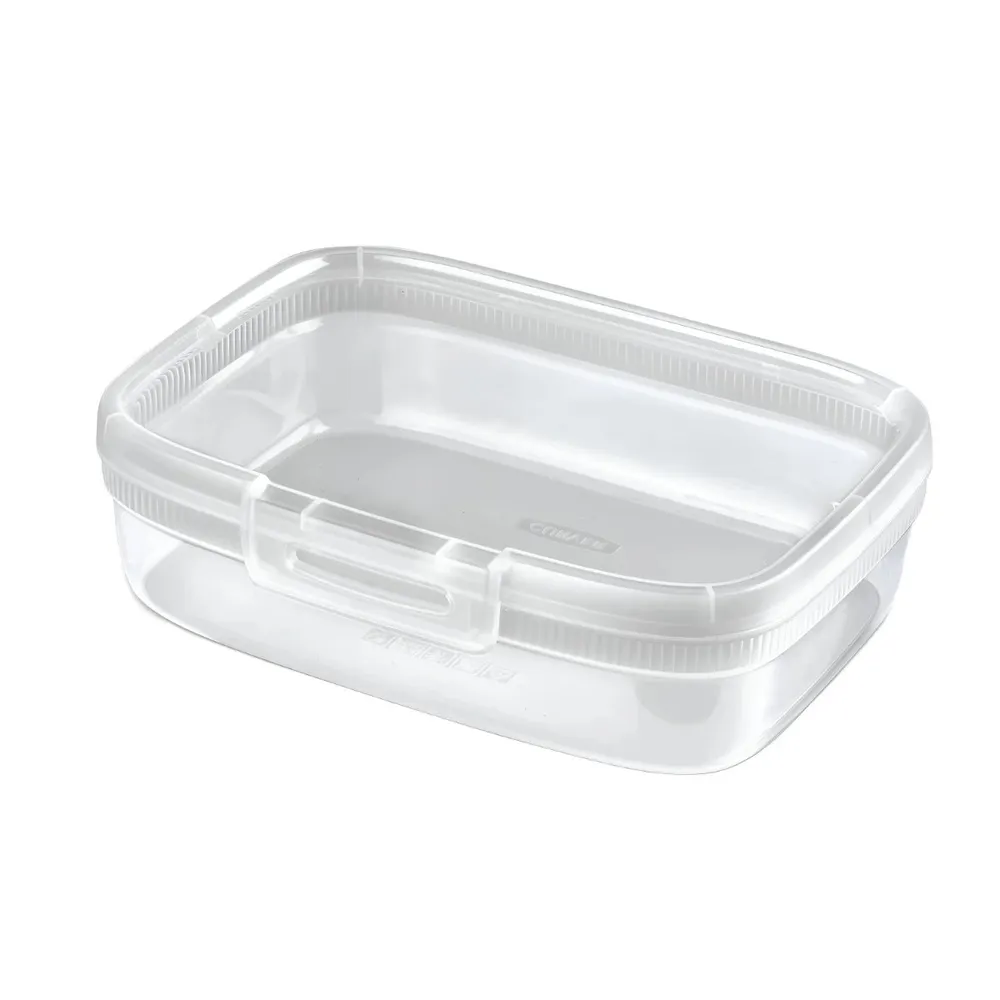 Caserola alimente, Snap Box, plastic, transparent, 1.3 L