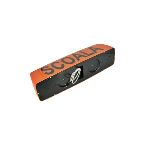 Caseta luminoasa auto pentru scoala de soferi 12V cablu mufa 2 becuri 5W incluse — imaginea 2