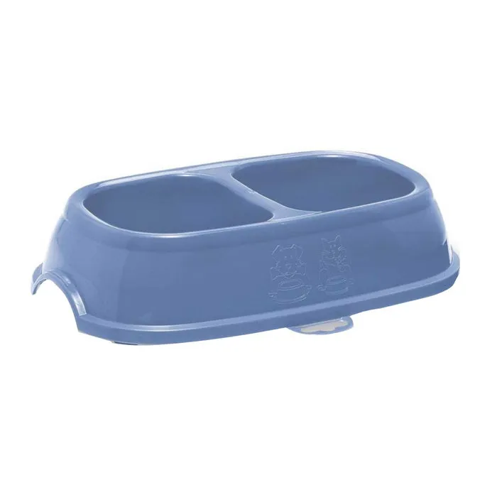 Castron caini / pisici, Break 11 Stefanplast, plastic, albastru 0.8 l