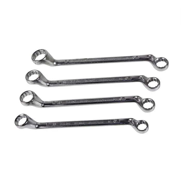 Chei inelare duble, cotite, Kronus, 6 - 32 mm, set 12 bucati