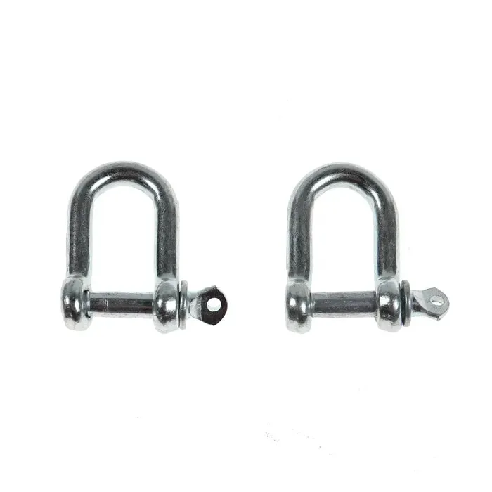 Chei tachelaj drepte, set 2 bucati, bolt filetat 6mm, otel
