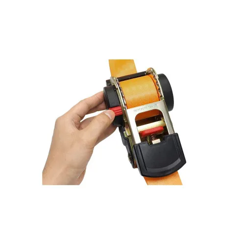 Chinga ancorare marfa cu clichet si retractie automata 25mm x 3,5m, 640Kg, 640 daN — imaginea 4