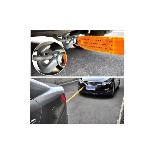 Chinga remorcare profesionala 4.5m 4.5 Tone latime 5cm — imaginea 4