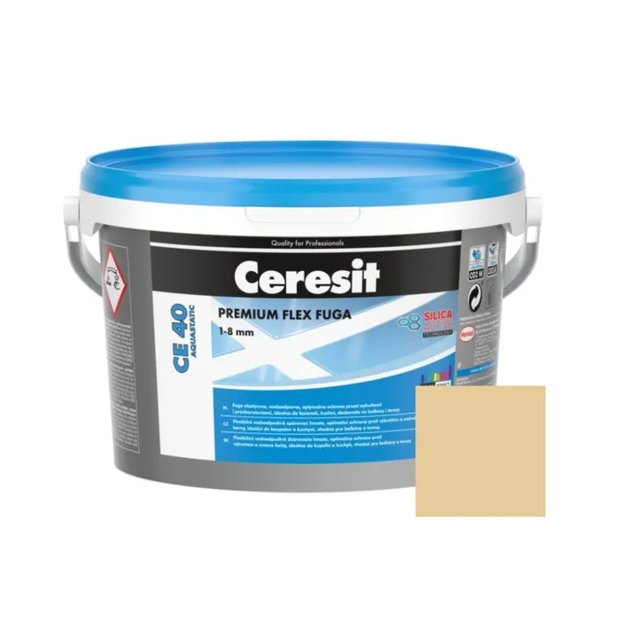 Chit de rosturi gresie si faianta Ceresit CE 40, bahama, interior / exterior, 2 kg