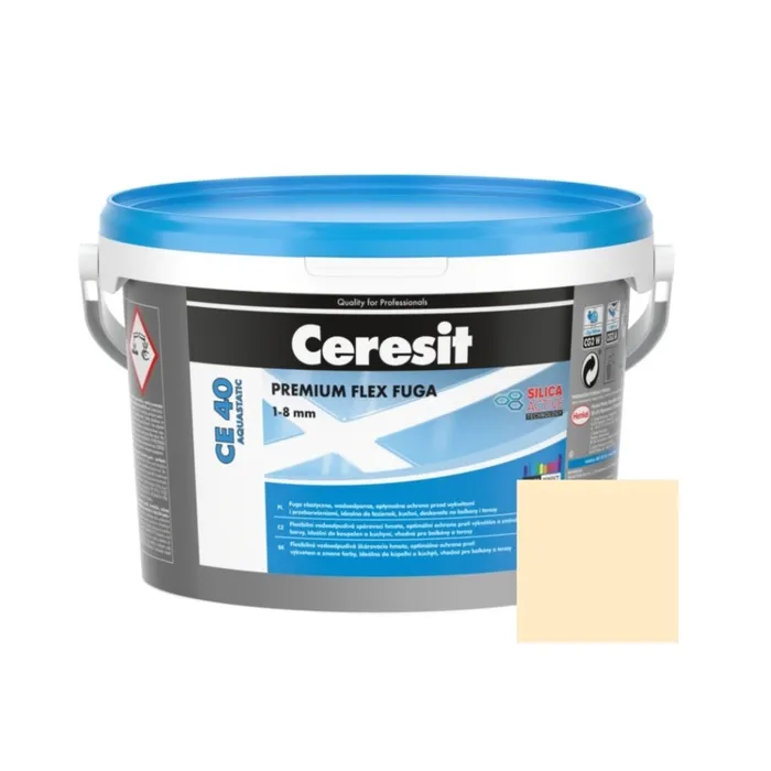Chit de rosturi gresie si faianta Ceresit CE 40, natura, interior / exterior, 2 kg