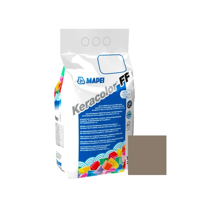 Chit de rosturi gresie si faianta Mapei Keracolor FF, 134 silk, interior / exterior, 5 kg