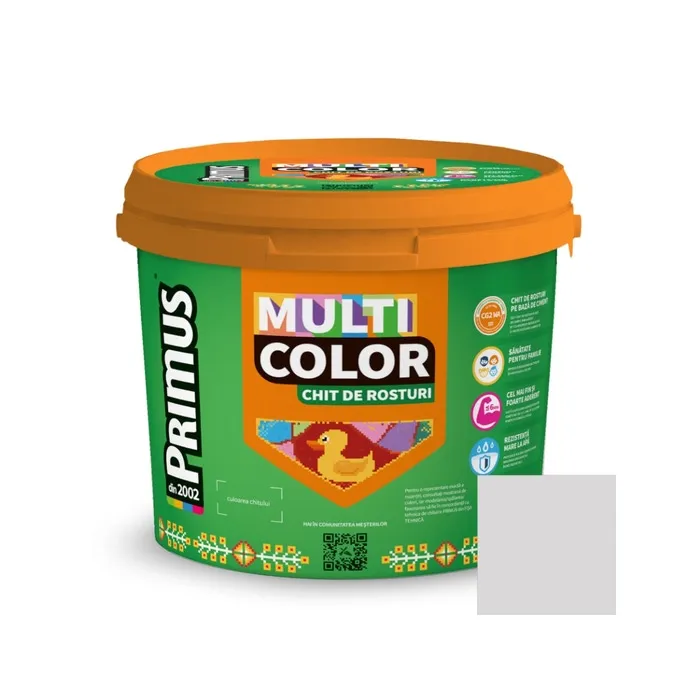 Chit de rosturi gresie si faianta Primus Multicolor, B02 almond oil, interior / exterior, 5 kg