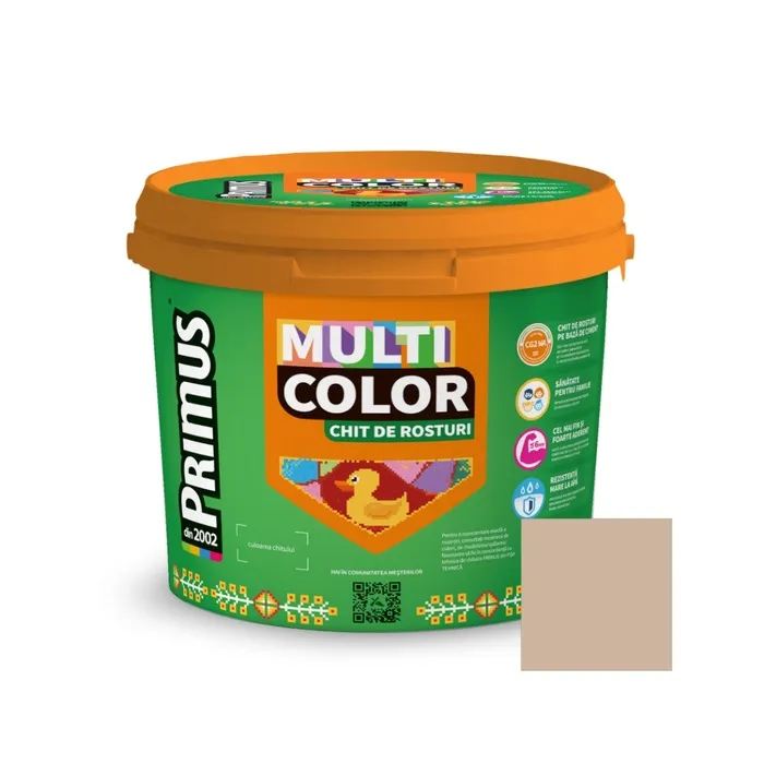 Chit de rosturi gresie si faianta Primus Multicolor, B14 desert dust, interior / exterior, 5 kg