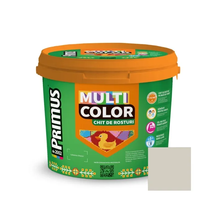 Chit de rosturi gresie si faianta Primus Multicolor, B49 champagne, interior / exterior, 5 kg