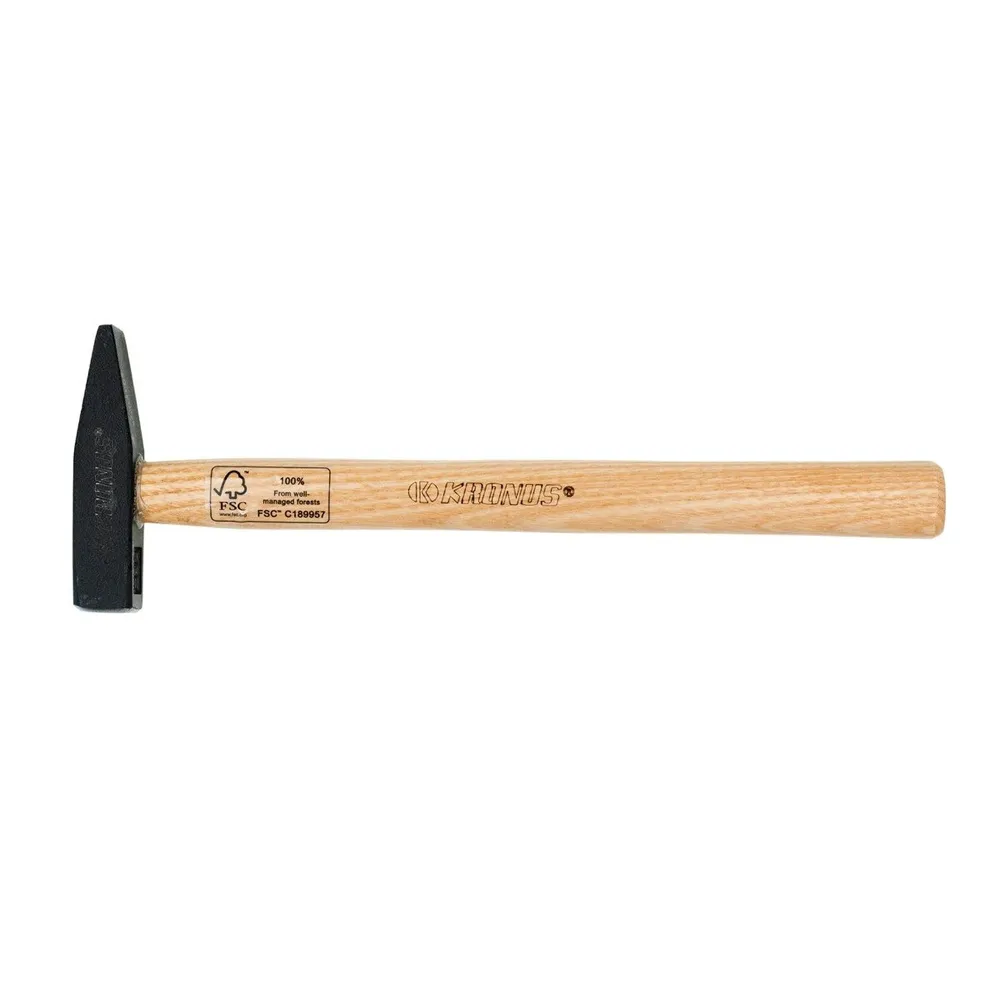 Ciocan pentru lacatus, Kronus 71432, coada din lemn, 0.2 kg