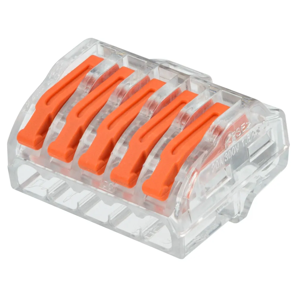 Clema pentru fire, 0.2 x 4 mm², 5 fire, Set 5 buc