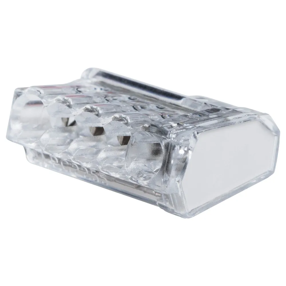 Clema pentru fire, 0.5 x 2.5 mm², 5 fire, Set 100 buc