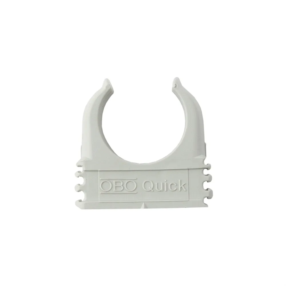 Cleme prindere Quick, 20 mm, albe (set 10 buc)