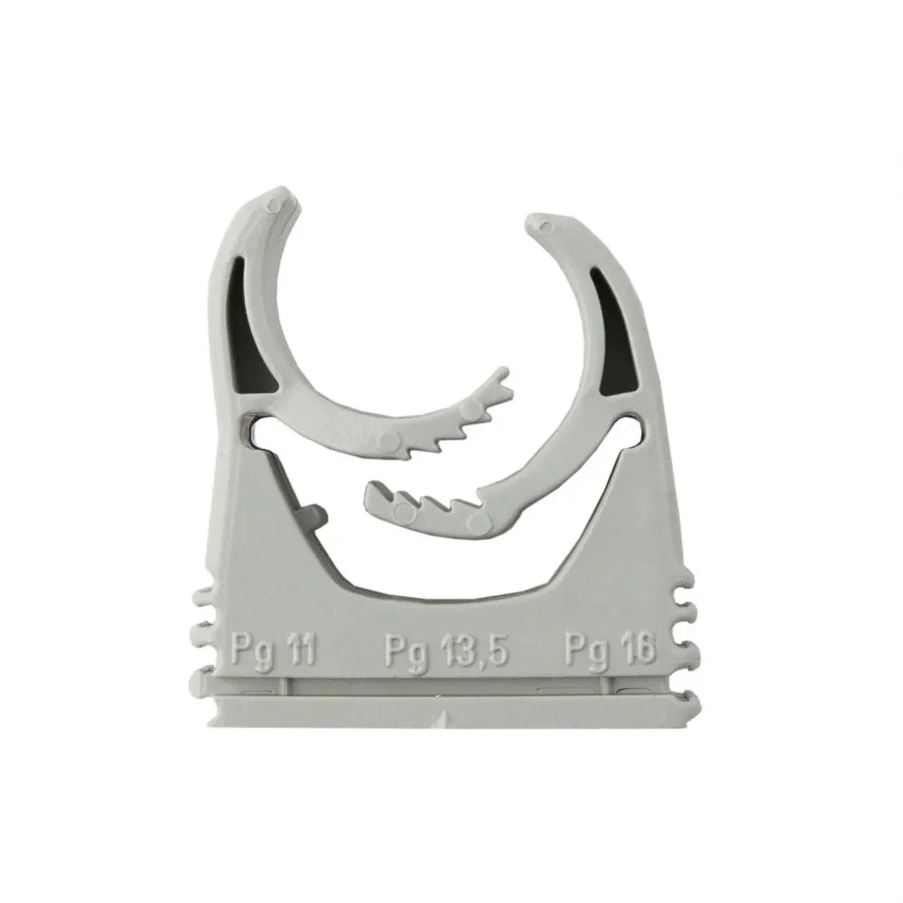 Cleme prindere Quick, 25 mm, albe (set 10 buc)