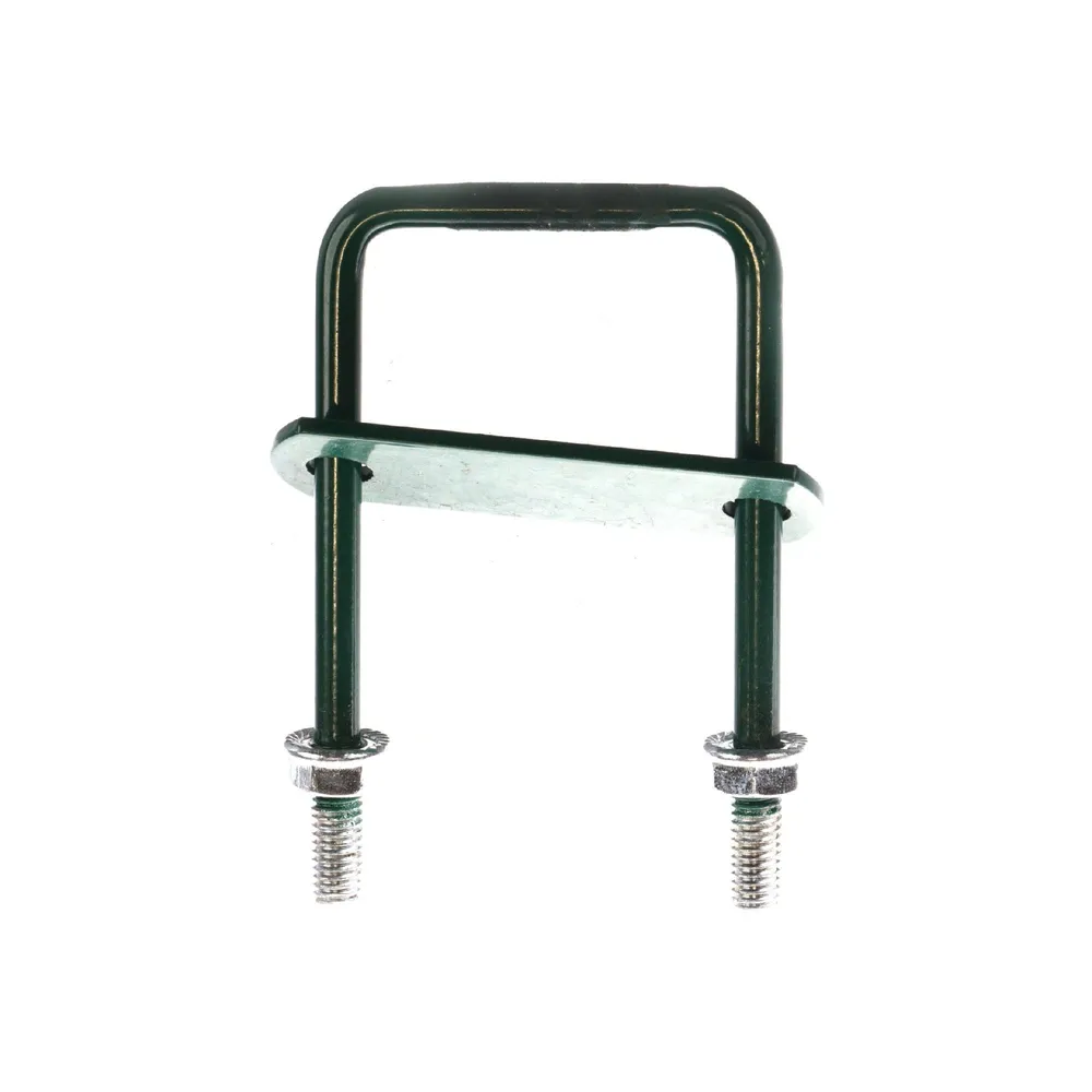 Cleme U, pentru prindere panou bordurat, verde (set 5 buc)