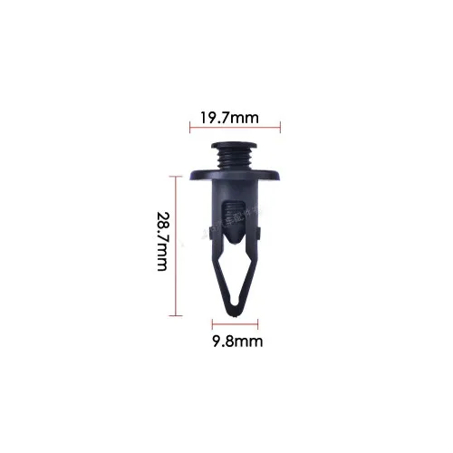 Clips plastic model A006 — imaginea 2