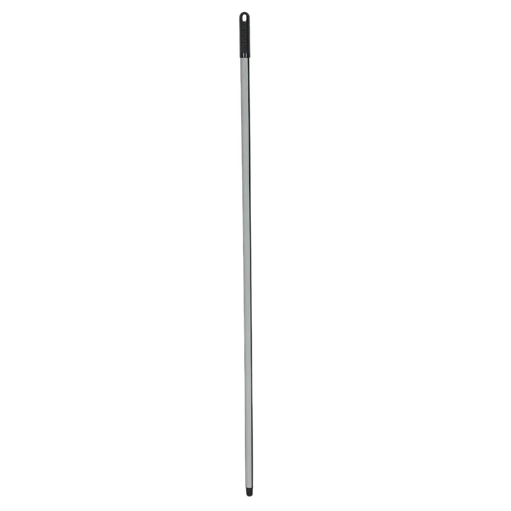 Coada matura si mop, metal, gri, 140 cm