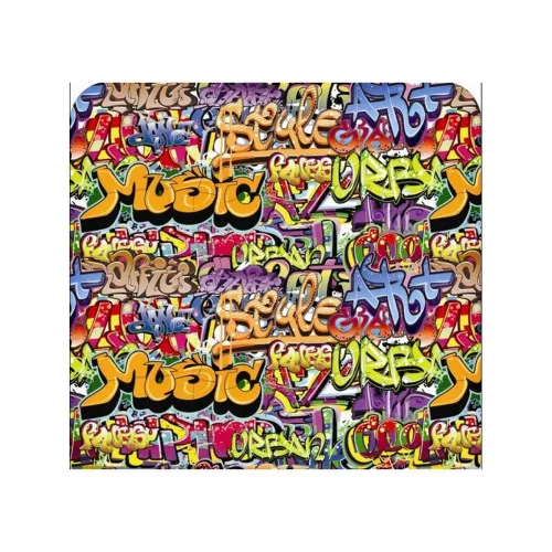 Colant auto decorativ Graffiti Bomb pentru colantare 1m x 1.5m