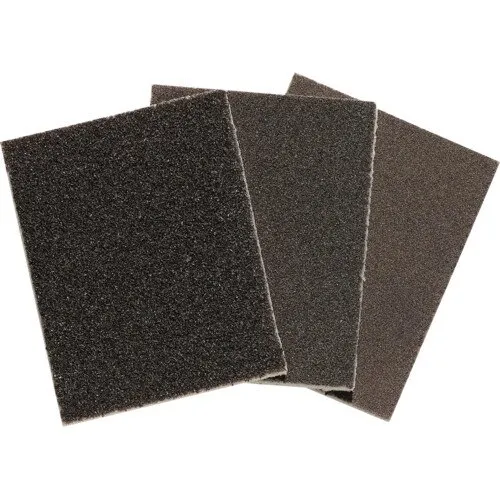 Coli abrazive pentru slefuit Color Expert granulatii 40/80/120 120x95 mm, set 3 buc