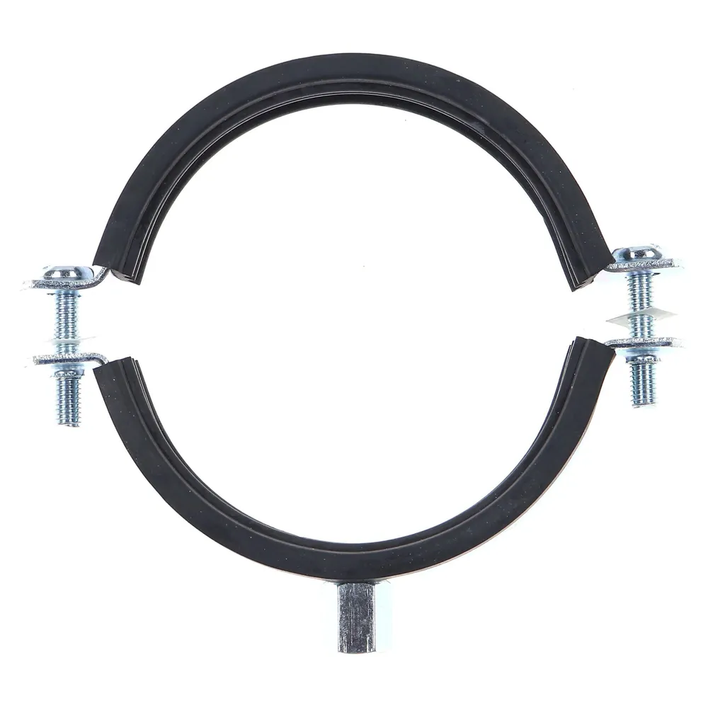 Colier metalic pentru tevi, cu garnitura de cauciuc, FRS 91505, 87 - 92 mm