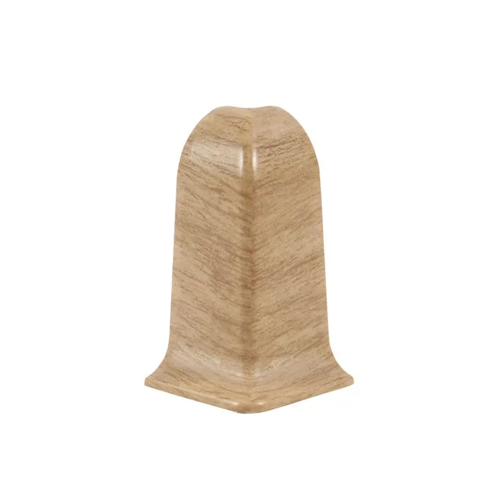 Colt exterior pentru plinta Vilo Flex 521, stejar antic, 55 x 22 mm, 2 buc/set