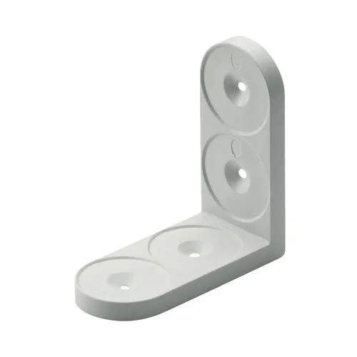 Coltar de legatura Hettich, 50x50x22 mm, plastic alb, set 20 bucati