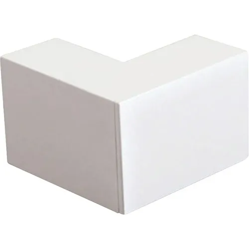 Coltar exterior canal cablu Dietzel 60x40 mm, culoare alba