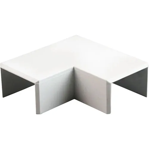 Coltar in plan canal cablu Dietzel 60x40 mm, culoare alba