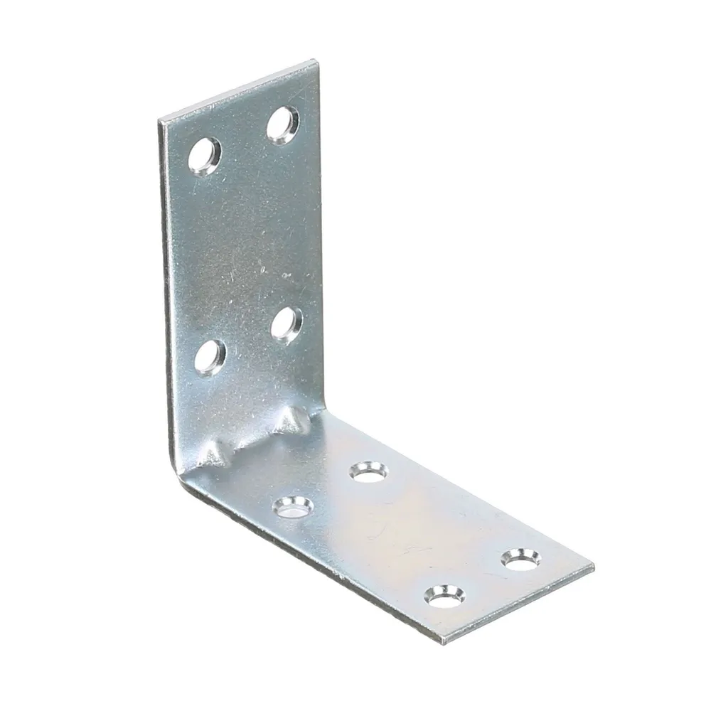 Coltar metalic, otel zincat, 30 x 30 x 30 mm, argintiu