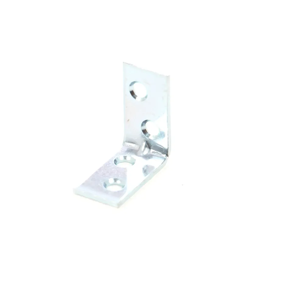 Coltar tip L, pentru mobila, din otel zincat, 25 x 25 x 20 mm, 4 bucati