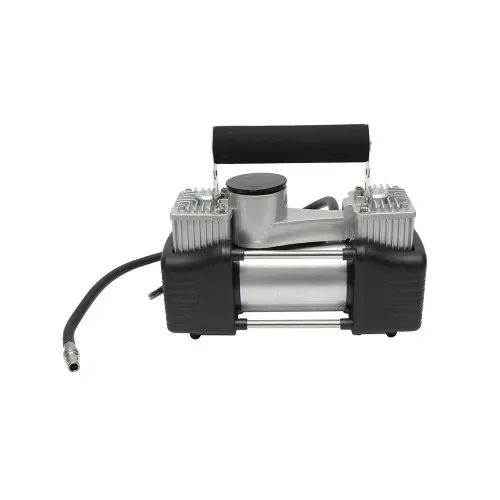 Compresor aer auto 12V 150 PSI 85 l min 2 cilindri cablu 3 m geanta transport — imaginea 2