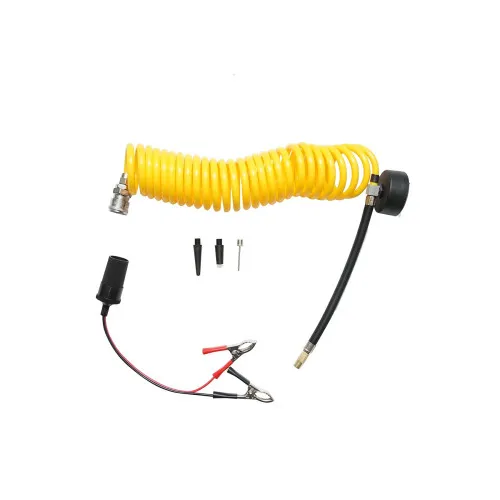 Compresor aer auto 12V 150 PSI 85 l min 2 cilindri cablu 3 m geanta transport — imaginea 5