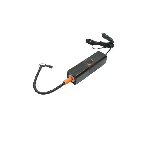 Compresor aer smart portabil digital LED 12V/70W, lanterna LED, functie setare oprire automata, accesorii incluse — imaginea 4