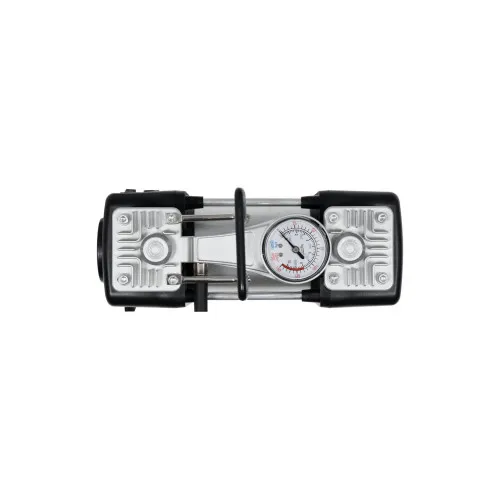 Compresor auto 12V 250W 60L/min cu lanterna LED si alimentare la baterie — imaginea 5