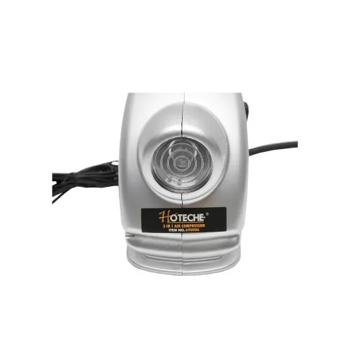 Compresor auto 12V 3 in 1 cu lanterna si lampa de lucru, presiune maxima 6.9 Bar. Hoteche — imaginea 4