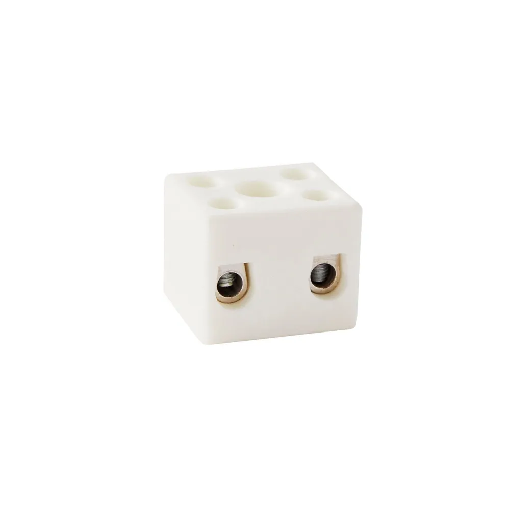 Conector ceramic, 6 mm², 2 fire