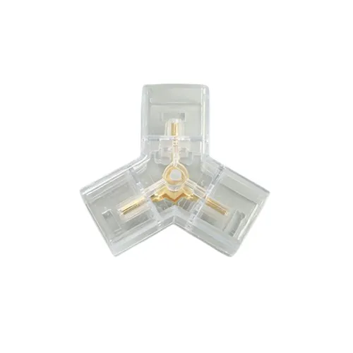 Conector pentru LED tub tip T5 Drept/ V/L/Y/T/ Cod: CON-HEX — imaginea 2