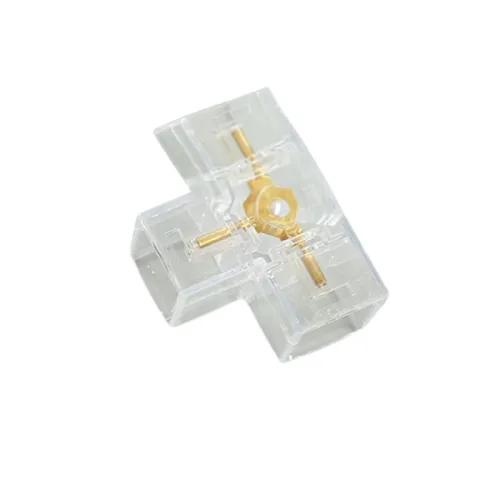 Conector pentru LED tub tip T5 Drept/ V/L/Y/T/ Cod: CON-HEX — imaginea 4