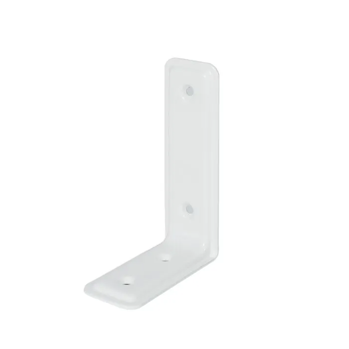 Consola 3 F, din tabla, alba, 115 x 80 x 40 mm